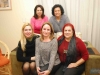 Rosa Betty, Rosane Costa, Tais, Élia e Tercilia Xavier 