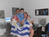   Feliz 36 años a Marcelo Sosa que posa contento con su familia 