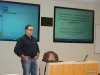 João Luis Peruchena Thomaz  fazendo a defesa da dissertação