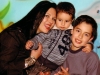 Mãe Tatiana, Pietro e mano Willian Felipe 
