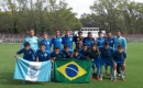 Time sub-17, aqui disputando um torneio no Uruguai, faz o armourista voltar a sonhar com o futebol