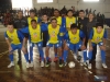 Futsal - equipe juvenil masculina do Julio de Castilhos, com Zully Crsitina