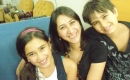 Junto a sus hijos Samia Y “Dede”