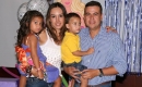 Felicidades a los hermanitos  Valentina y Joaquín que festejaron su cumple juntos , de 5 y 4 respectivamente  en la foto con papás Ramiro y Natalia  