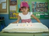 5 años de Joaquina en el “cole” le hicieron la torta sus compañeros 