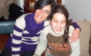 Judith Gosolini junto a su hija en el día de su aniversario Nro 40