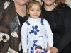 Martina junto su abuela Rosario y mamá Soledad