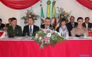 Dagberto Reis, Glauber Lima, Juíza Annie e representantes militares formaram a mesa
