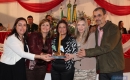 Vereadora Maria Helena entregou troféu a representantes da Vara Criminal, na área Jurídica