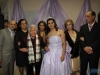 Gustavo, Mila, bisavó Arlinda, Cristina, Larissa, Dirlaine e Edu