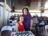  Helena e a Prof. Suzana - Carlos Vidal - Juvenil - Xadrez