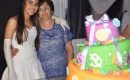  Belén junto a su abuela materna Dora Rodríguez,con mucha emoción