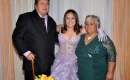 Con sus abuelos maternos Alberto Maillot e Iris Mello
