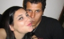 Natalia y su novio Pablo Moreno 