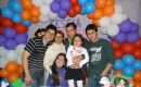 Junto a papis, Luisa y Eduardo y hermanos ,  , Victoria Christopher y Jhonnathan 