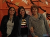   Patricia Bengoechea, Viviana Pérez y Rosa Dutra,  contentas en su día