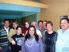 Joel e Mariara, Felipe, Virginia, Silvio Arneiz, Luana, Celina e José Milam junto da aniversariante e do esposo, Antônio Carlos