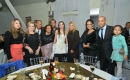 Gabrielle, Danielle, Guilherme, Ana Beti, Cristian, Luana, Jozi, Emanuel e Maite, com a aniversariante Gabrielen