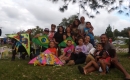 Integrantes da família Martins de Livramento com representantes da família Leal, vinda especialmente de Cachoeirinha e Porto Alegre, para visitar parentes e prestigiar o festival