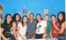 Athaides com as netas Charlene, Daiane, Thais, Aline, Michele, Brenda e Chaiane 