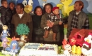  Luis Francisco com os primos Gabriel e Matheus, tio Nolberto e tia Denise