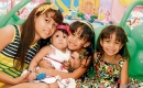 Feliz cumple a María Julia junto a sus hermanitas , Camila Denise y Daiane