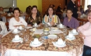 Ligia Grós, Beth Oliveira, Marilene Tambara e Vera Barão, liderando mesa