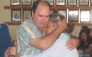  Lídio Melado Mendes abraça o novo presidente