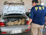 Homem de 68 anos é preso em Livramento pela Polícia Rodoviária transportando 80 pacotes de Maconha 