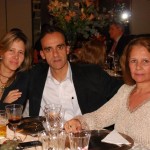 Cyntia Stecker e Dr. Luis Eduardo D’Ávila e sua mãe Gleci De La Rosa