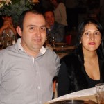 Secretário da OAB Livramento Dr. Vitor Hugo Argiles e esposa Nara