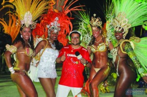 Duda Pinto e as musas da capital se renderam ao Carnaval da Fronteira