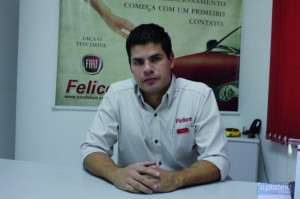 Rafael Ignácio, gerente da Felice Automóveis