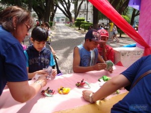 Durante  a festividade, houve distribuição de brinquedos