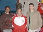 Com Dorinho e Mario Victor, amigos dos tempos de Inter