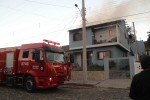 Fogo atingiu residência na Nazir Hilal, no Jardim do Verde