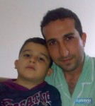Mateus con papá Renato en su cumple de 7 años, “te amo hijo”