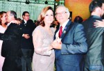 O casal presidente do Lions, João Salvadé e Alvira