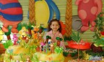 Alana festejó sus 5 años, besitos de su familia y amiguitos del jardín